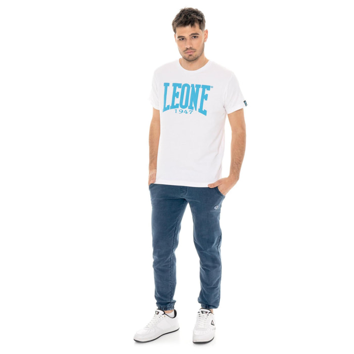 T-shirt da uomo in cotone elasticizzato Leone Summer Vibes