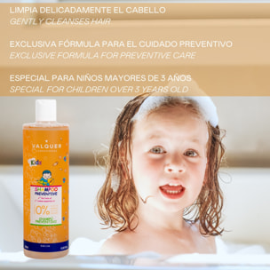 Valquer Pack champú y acondicionador bifásico preventivo infantil - 400 ml + 300 ml