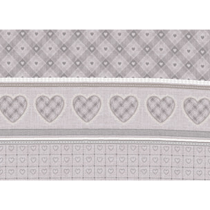 Copripiumino In 100% Cotone Chalet Beige