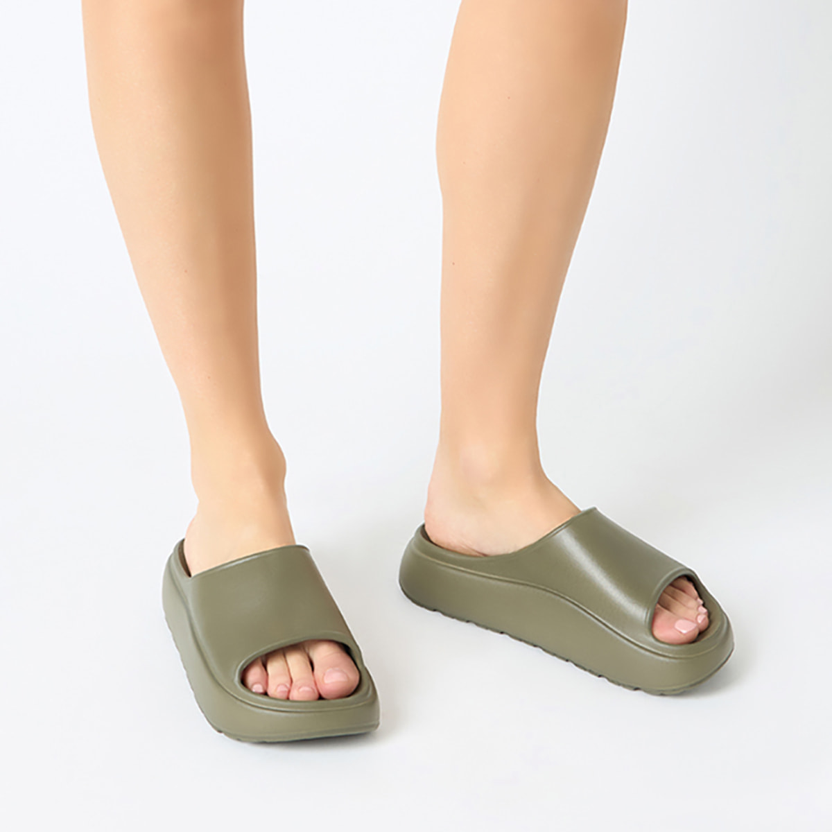 Sandali mare donna militari in PVC