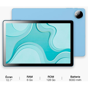 Tablette Android LOGICOM Tab Fold 10 Bleu 128Go