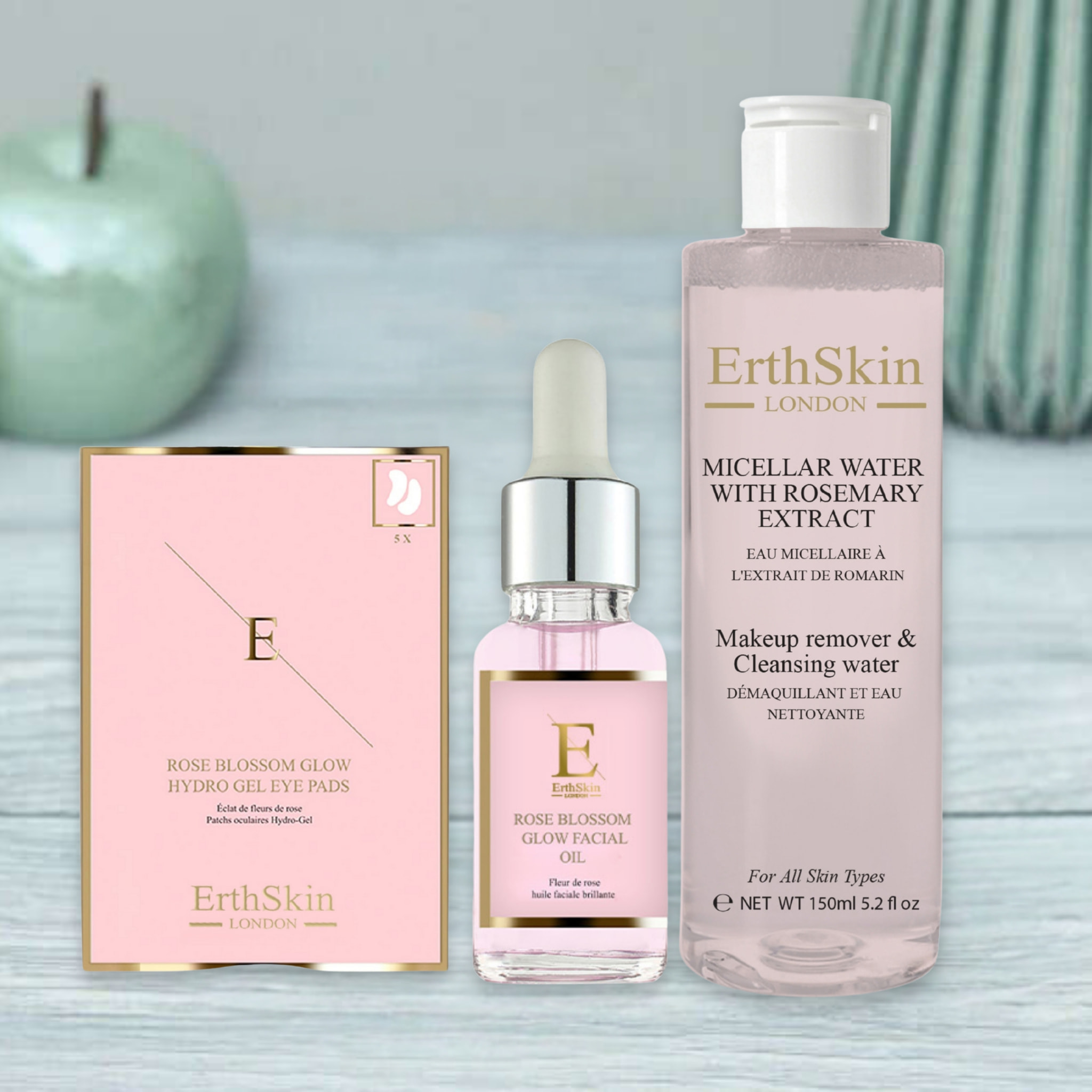 Set de limpieza Rose Glow
