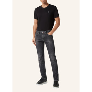 PHILIPP PLEIN Vaqueros de corte recto BASIC