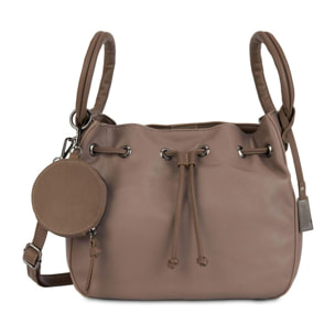 BORSA TAUPE CONBIPEL