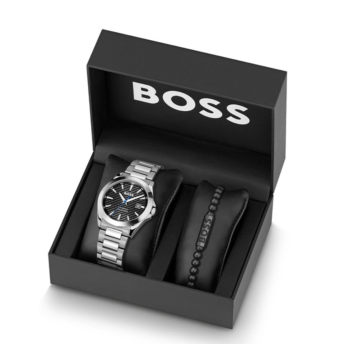 Reloj Boss 1570180 Hombre Analogico Cuarzo con Correa de Acero inoxidable