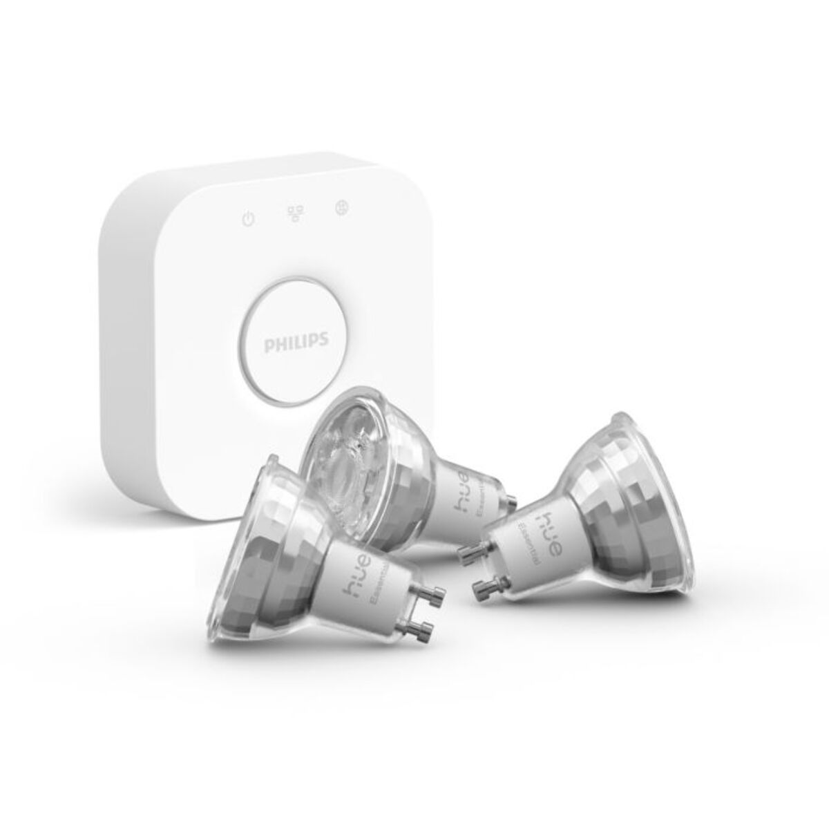 Pack PHILIPS HUE Essential- 3/GU10+Pont White&Color Ambia