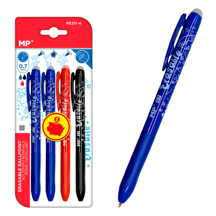 12 PACKS PENNA CANCELLO CLICK 4Uds.