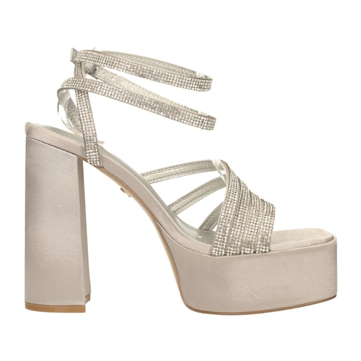 Sandali Donna Tata Italia Argentato