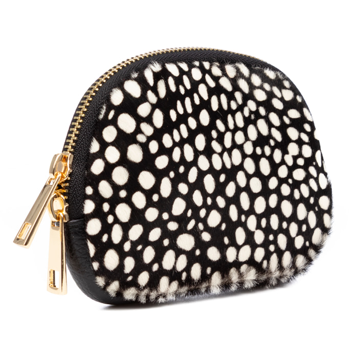 Baratili portafoglio donna. Pelle autentica Cavallino e Dollaro.