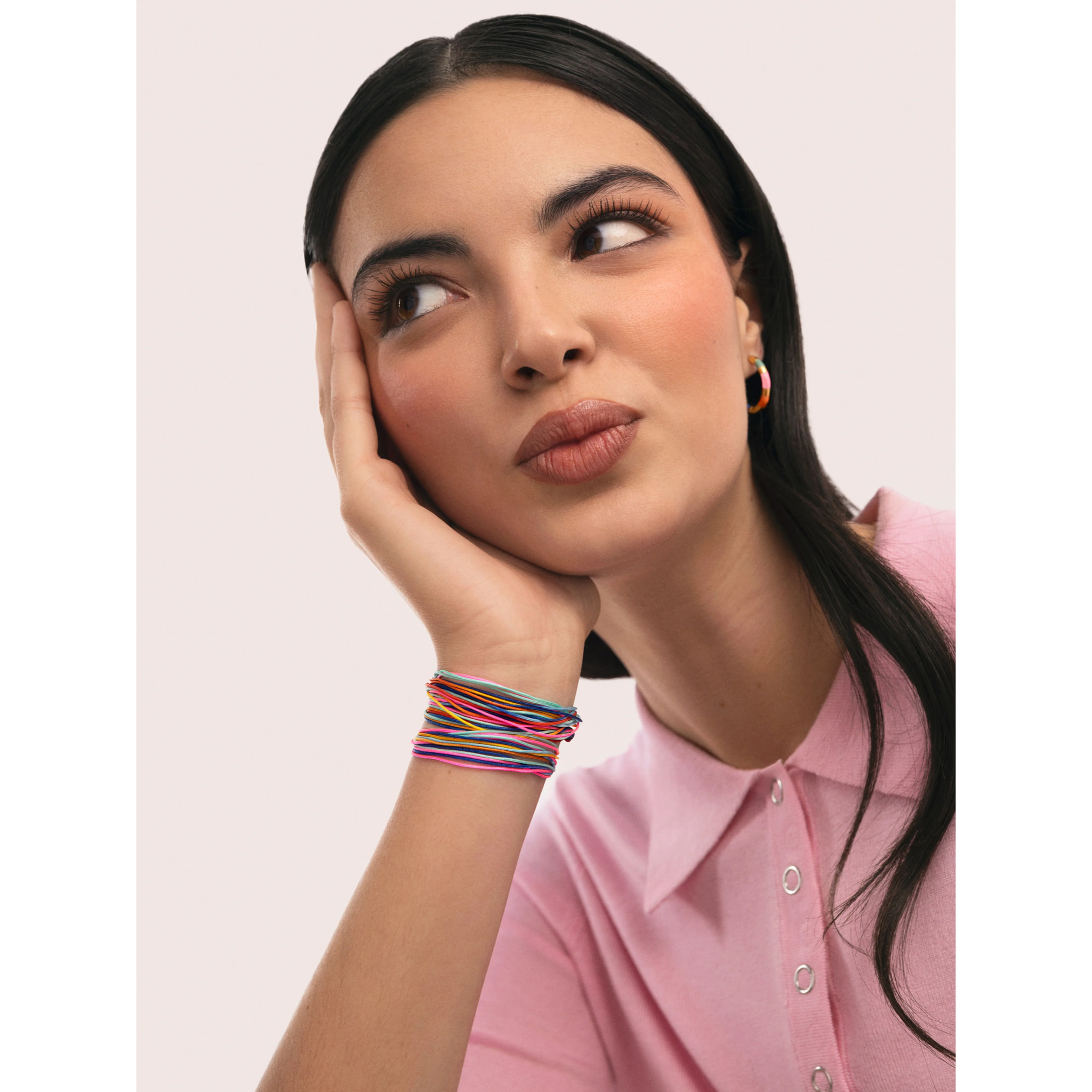 Pack 3 Pulseras Carla Rainbow Acero