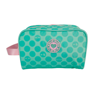 Necessaire Blin Blin Kiss Me. Resistente e spazioso.