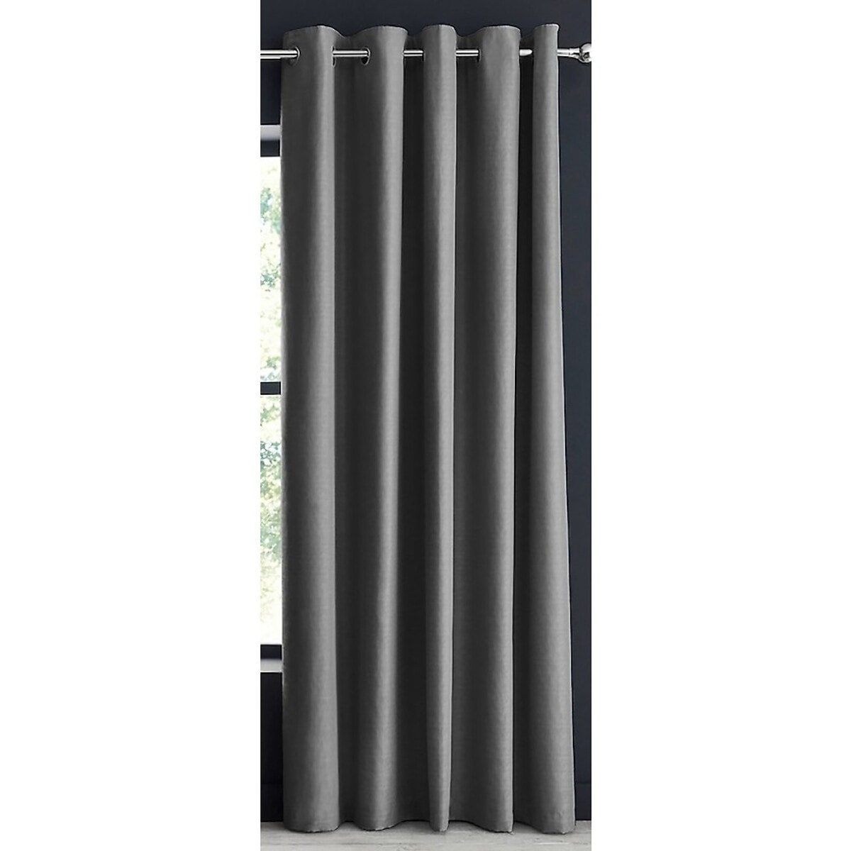 Rideau uni Occultant 100%polyester