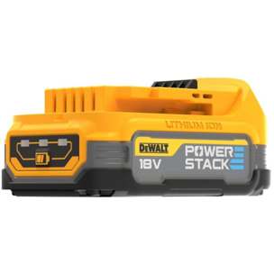 Batterie compacte Powerstack XR 18V 1,7Ah - DEWALT - DCBP034-XJ