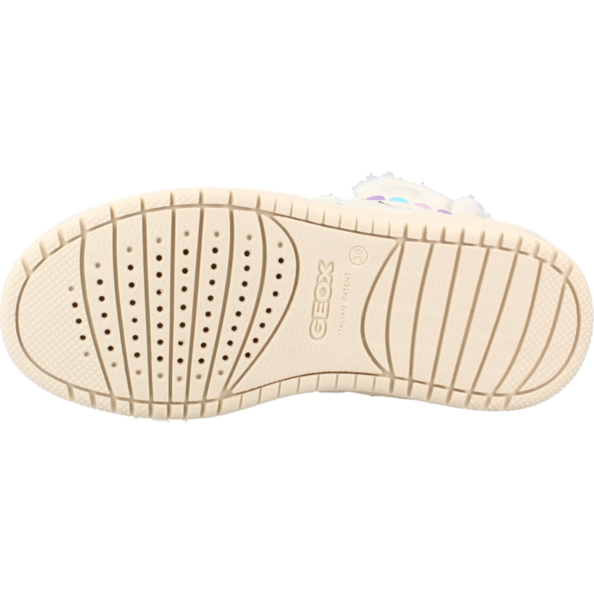 Zapatillas Niña de la marca GEOX  modelo J56HXE 0BCKN BLANCO