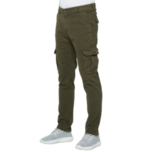 Pantalone Hot Buttered Birrabeen cargo Verde Militare