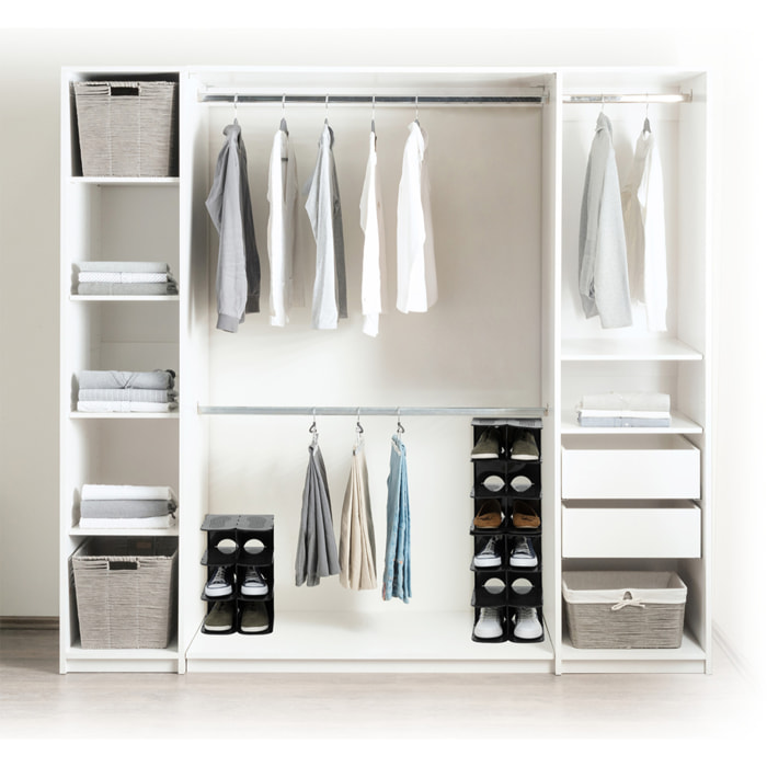 Range-chaussures x4 plastique