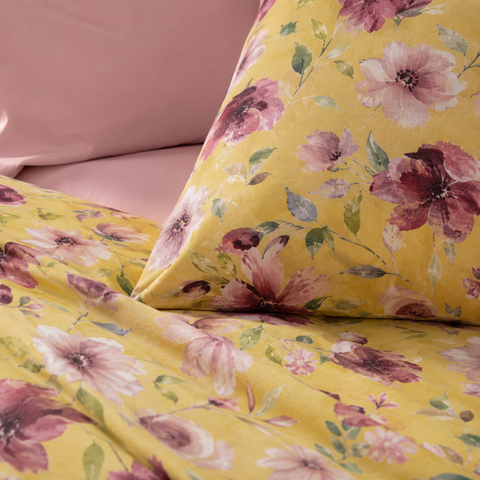 COTTON CLUB Completo Letto Monet in Percalle