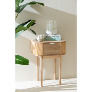 J-Line photophore Fuzzy - verre - blanc/vert