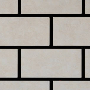 Panneau décoratif mural Clint beige 61x69cm