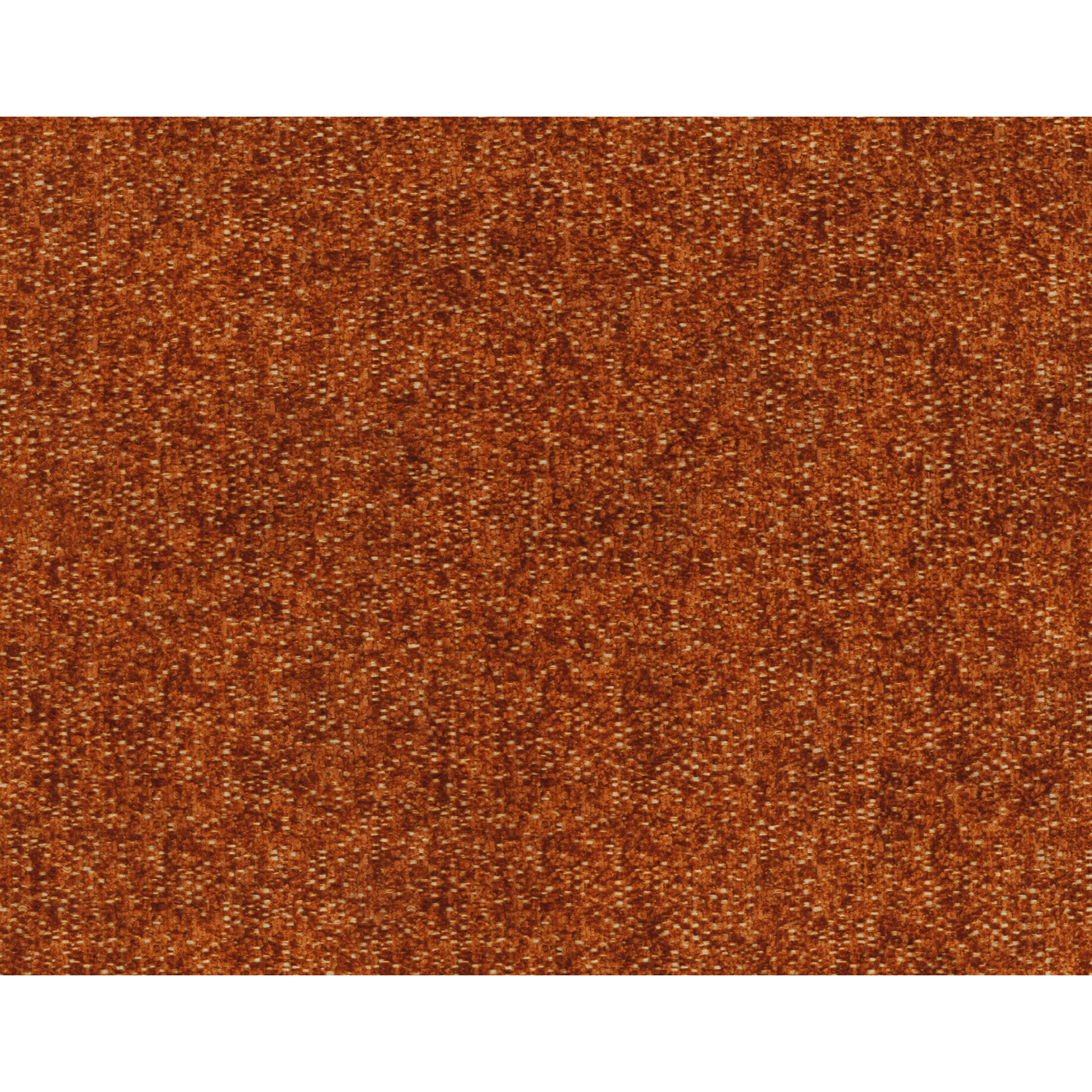 Bowie - canapé 3 places convertible coffre + coussin rond inclus en tissu texturé - Terracotta