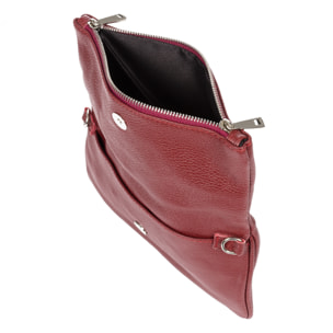 Orchidea Borsa a tracolla Donna. Pelle autentica Dollaro.