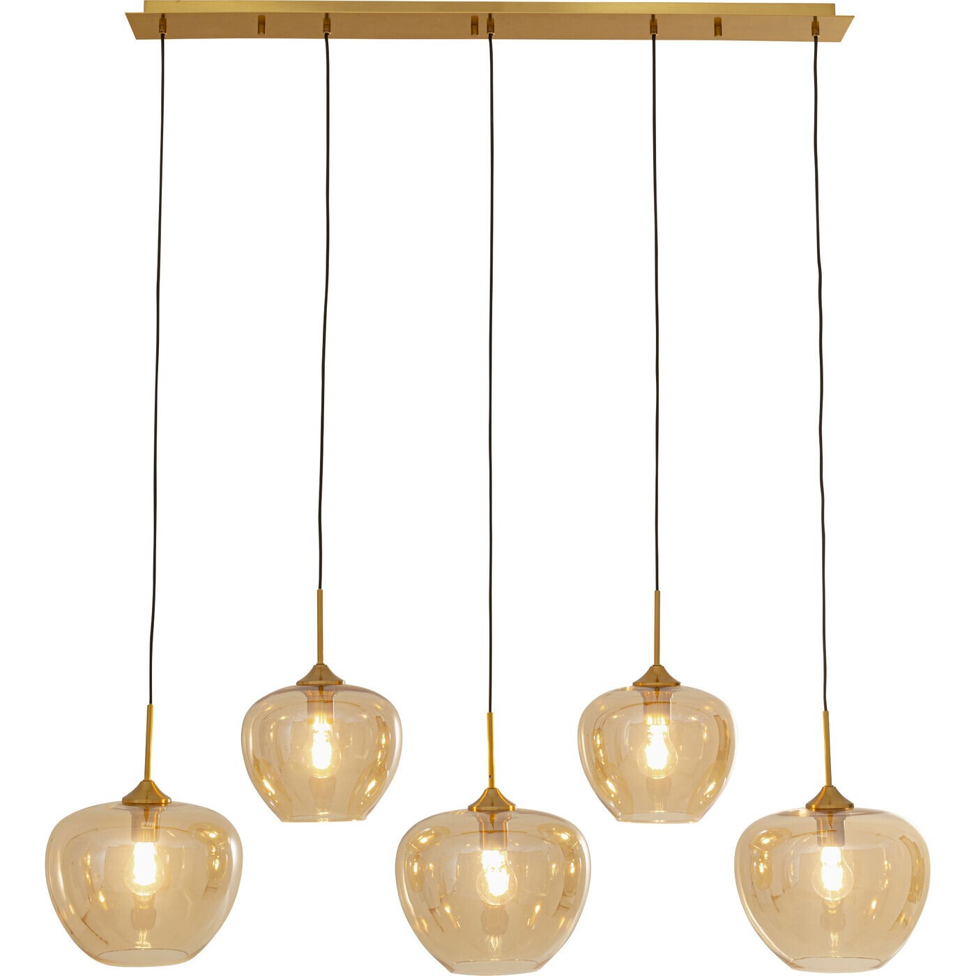 Suspension Sphere 5 ambrée Kare Design