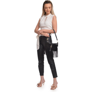 Borsa a tracolla Anna Luchini Nero