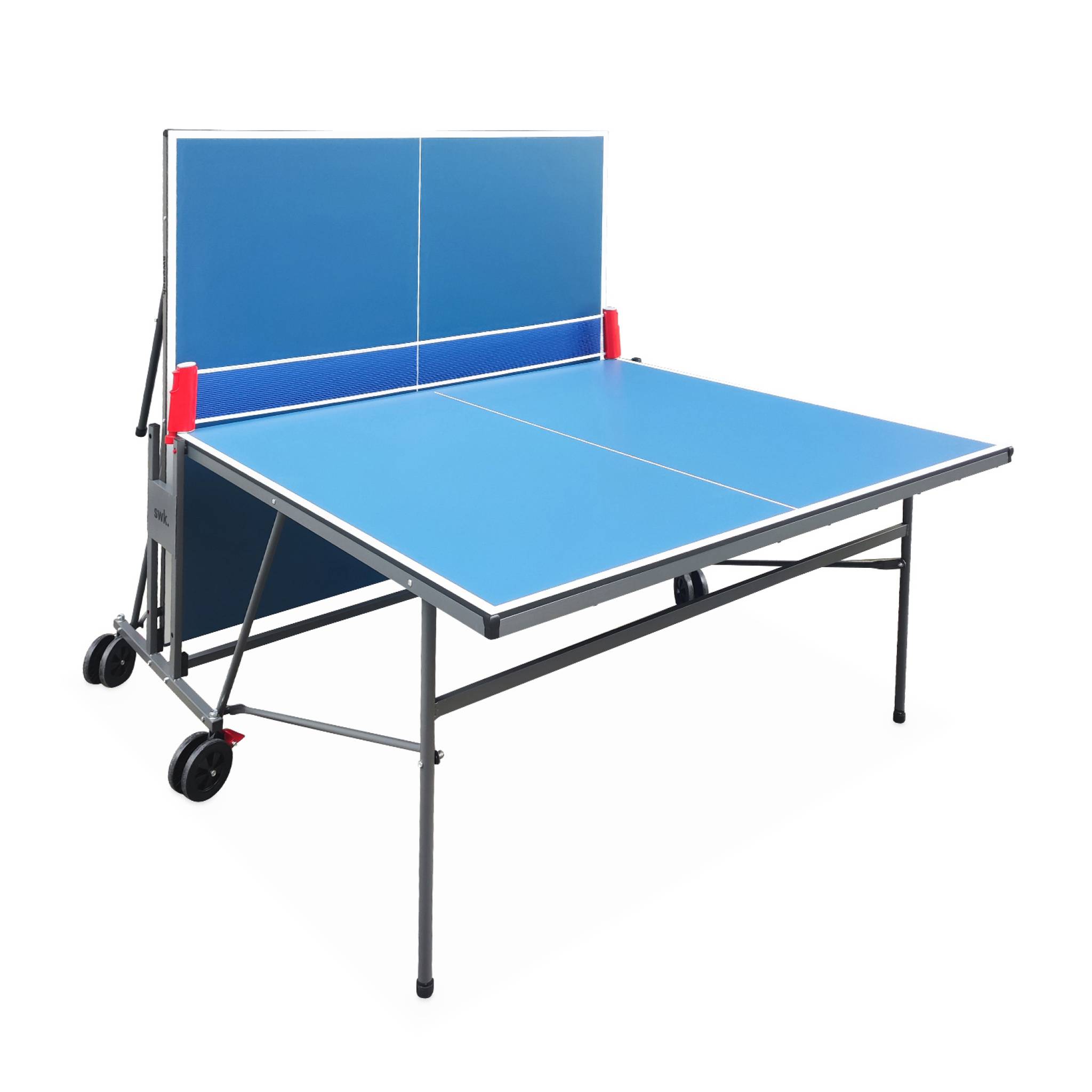 Table de ping pong intérieure premium avec 2 raquettes et 3 balles TABLE DE PING PONG INTÉRIEURE
