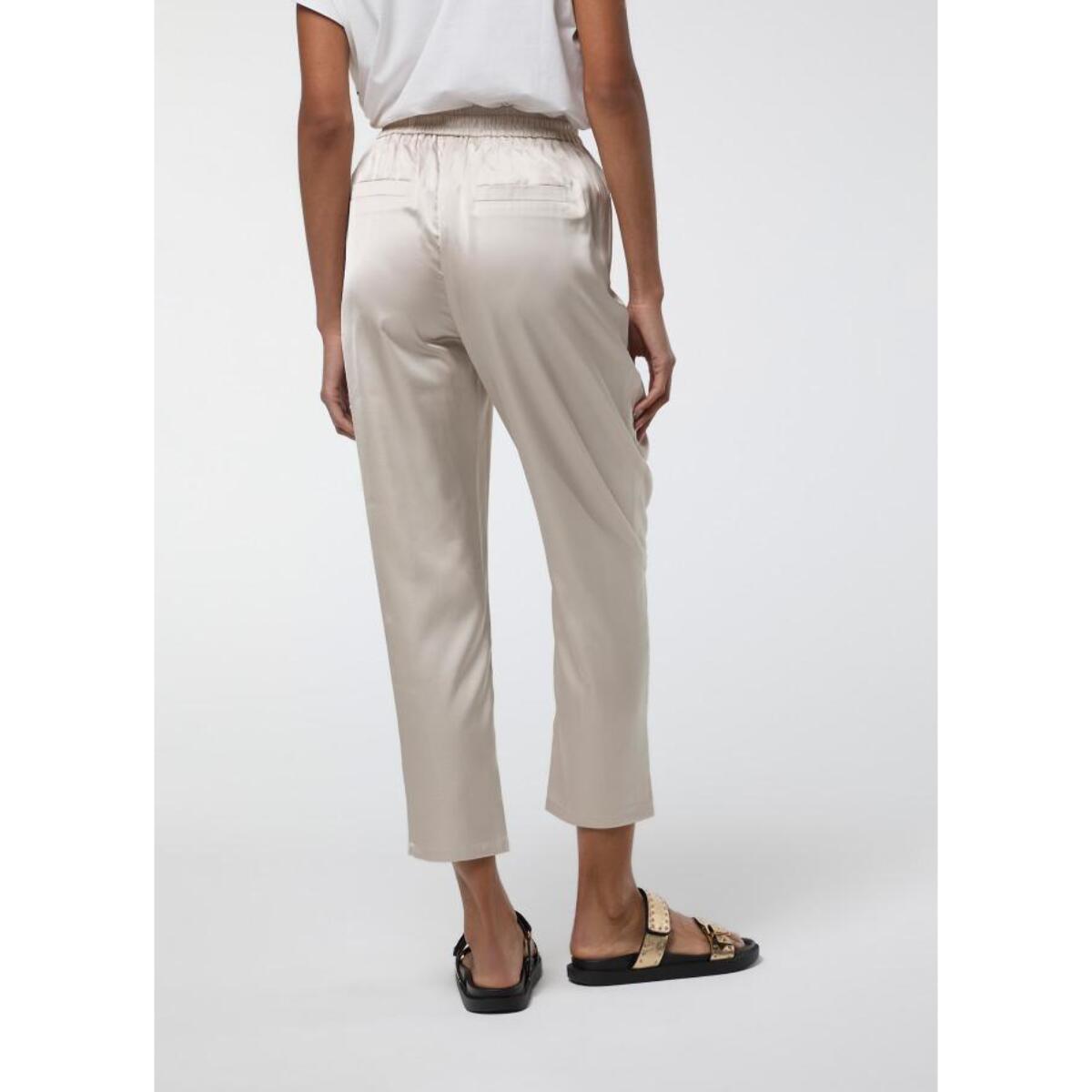 Vita elastica da jogger in raso
