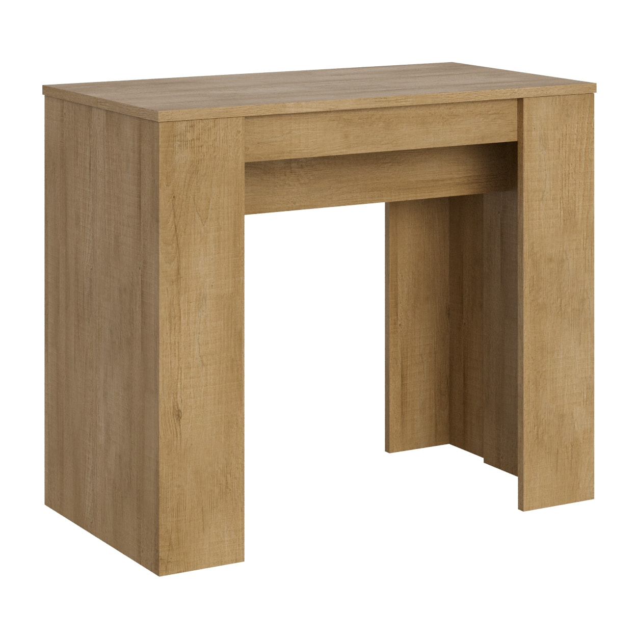 Console Basic Small cm.90x48 (extensible à 204) Chêne Nature