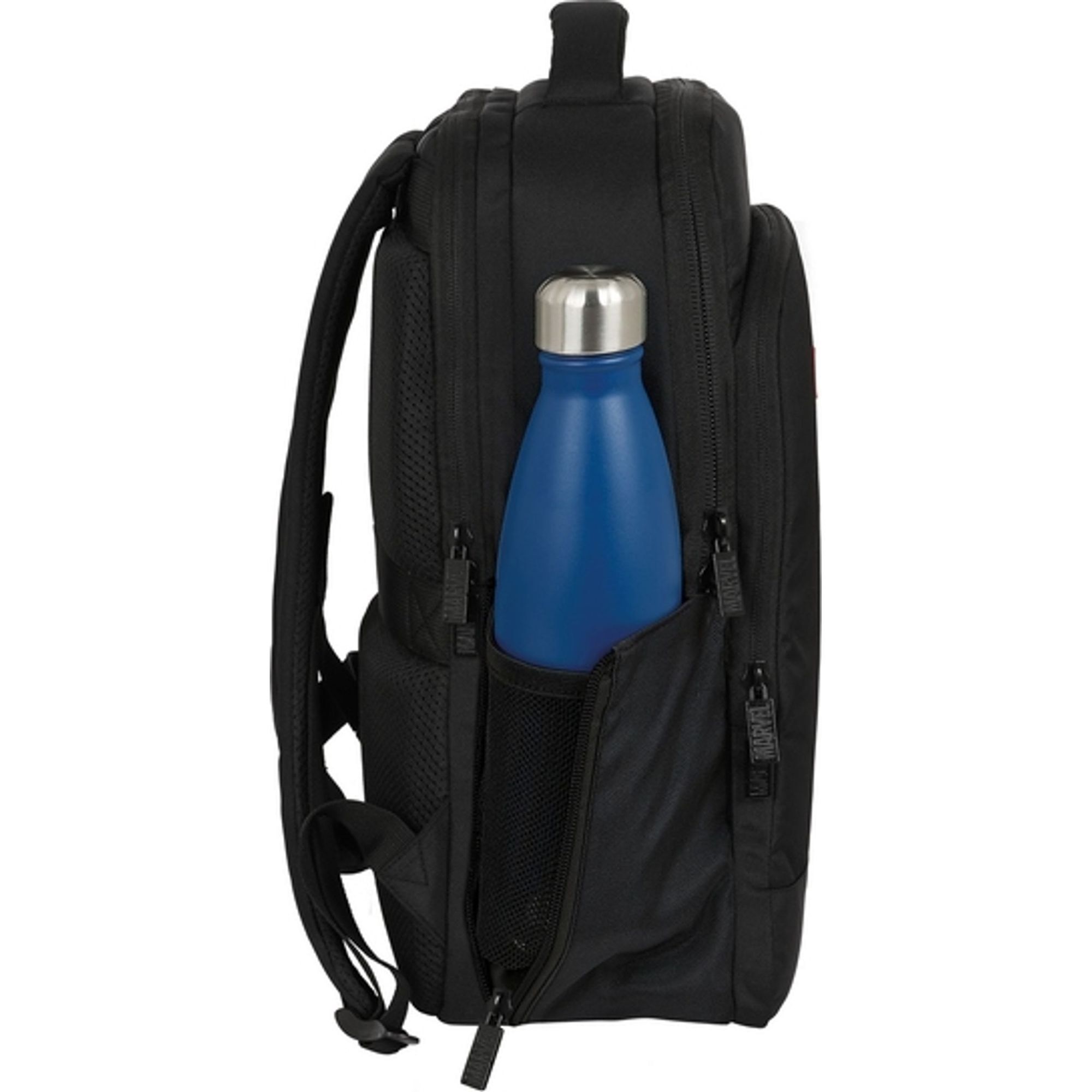 Mochila portatil 15,6"+tablet+usb marvel teen