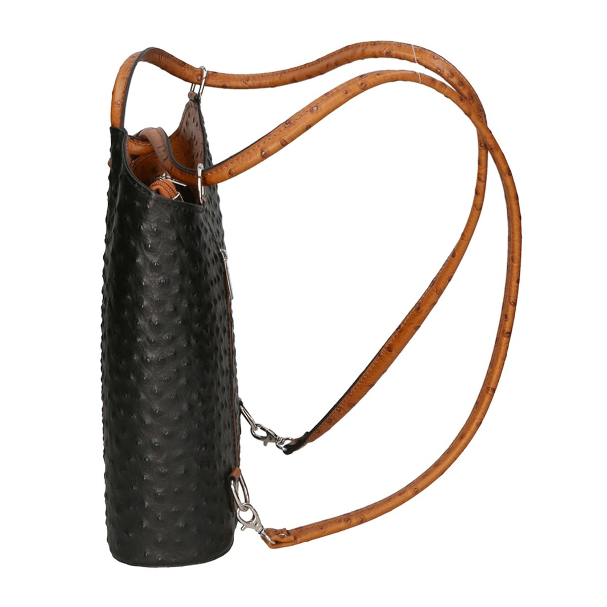 Zaino da donna in vera pelle - Modello Charlotte - 28.0 x 25.0 x 9.0 cm
