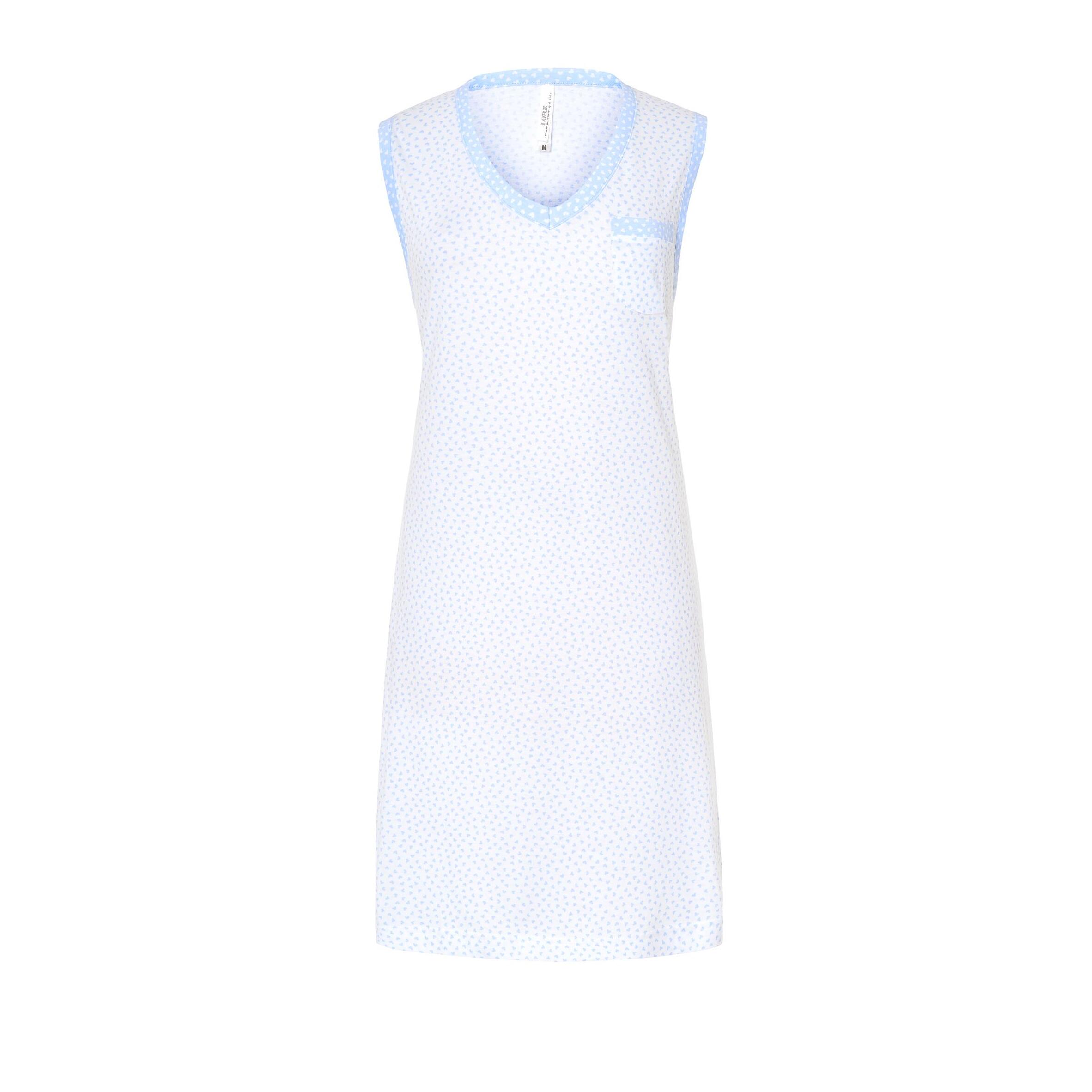 Camisón corto mujer corazones escote pico