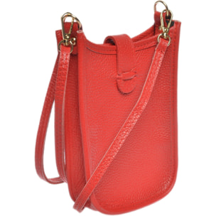Borsa a spalla Anna Luchini Rosso