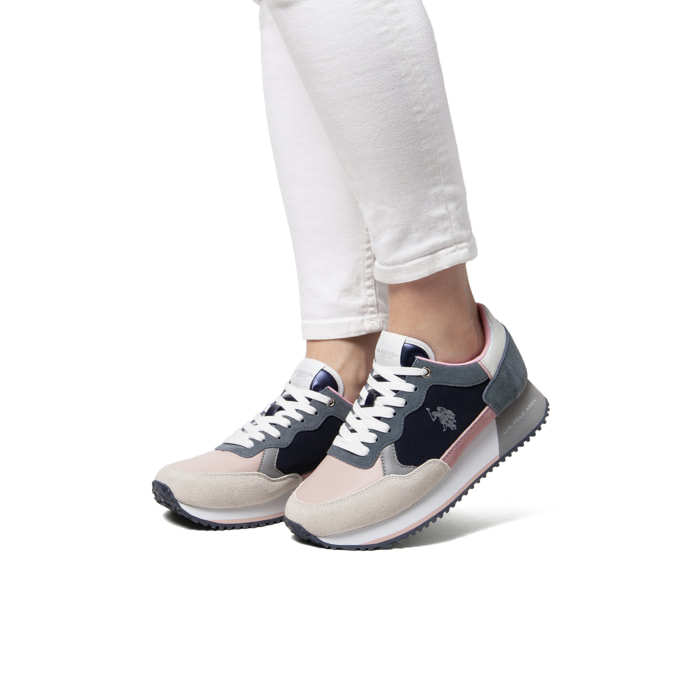 U.S. Polo Assn. - Sneakers SACHA005WDSN1 in sintetico per donna