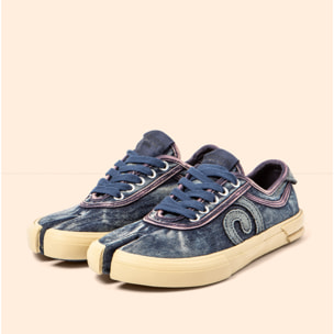 Zapatos N5954 WASHED COTTON DENIM/TEKO color Denim