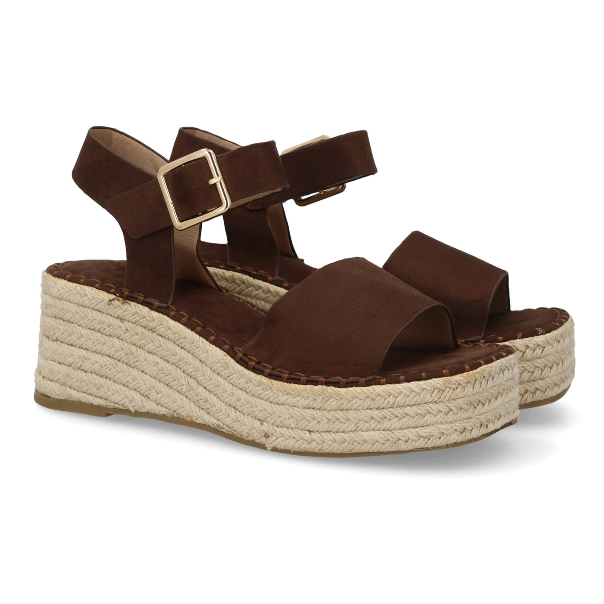 Sandalia cuña mujer cómoda verano