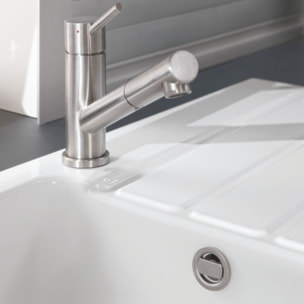 Evier 1 bac 86 x 51 cm Architectura 50 Blanc