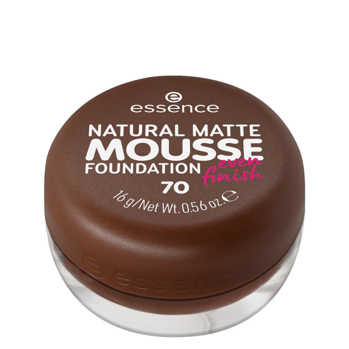Natural Matte Mousse - Fond de teint mousse fini naturel