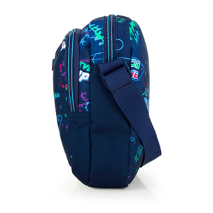 Bandolera infantil Gabol Loot con cremallera
