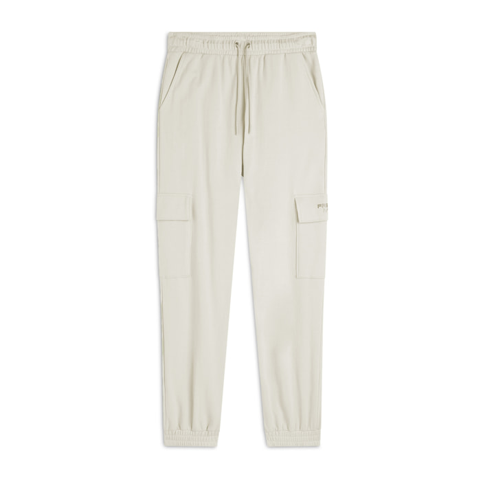 Pantaloni Cargo Regular Fit in French Terry