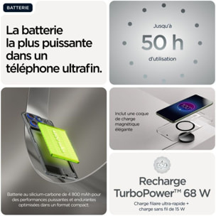 Smartphone MOTOROLA Pack Edge70 512Go Gris+Moto Sound Flow