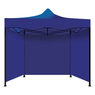 Taman Tenda / Gazebo Per Giardino 3X3 Impermeabile Tendone Pieghevole Per Fiere E Mercati Colore Blu