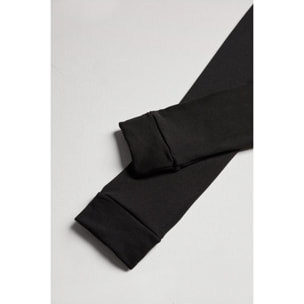 Leggings termici interni neri per bambini
