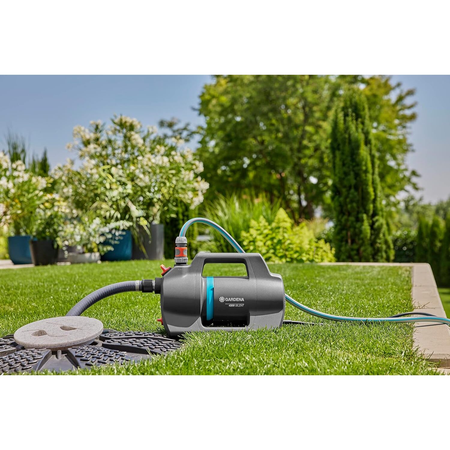 Kit pompe d'arrosage de surface 4200 Silent - GARDENA - 9055-20