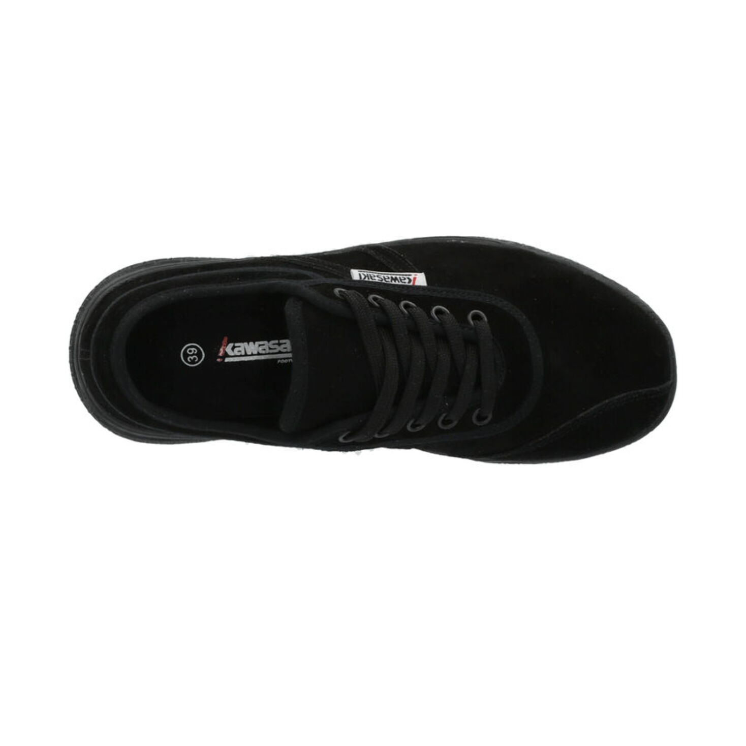 Zapatillas Sneaker Unisex - KAWASAKI Leap Suede Shoe K204414-ES 1001S Black Solid