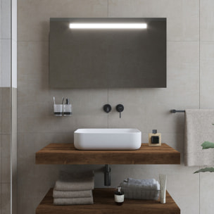 Siphon de lavabo design apparent 100% métal chromé - Alca