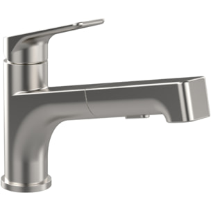 Robinet cuisine Junis Shower chromé