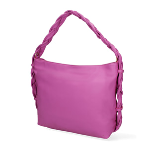 Borsa a spalla da donna In Vera pelle Made in Italy 31x26x12 cm