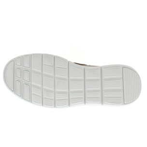 Armata di Mare Scarpe Uomo da Barca Stringate con Soletta Rimovibile in Memory Foam AMU S25L707 Beige